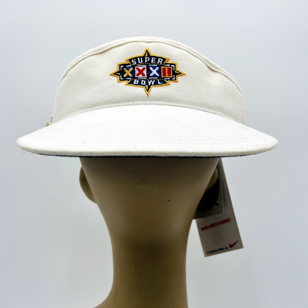 1998 SUPER BOWL XXXII 32 Broncos Packers Sports Specialties Visor Cap Hat Pin 98